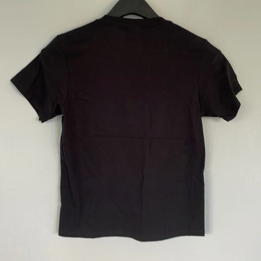 Always Be Yourself kid’s black monkey graphic print tee size medium